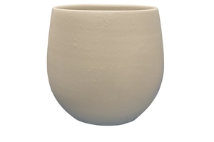 Pot isabel warm grey d27h25cm - afbeelding 1