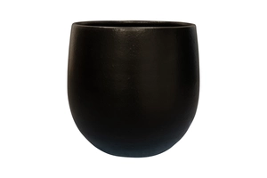 Pot isabel zwart d22h19cm - afbeelding 1