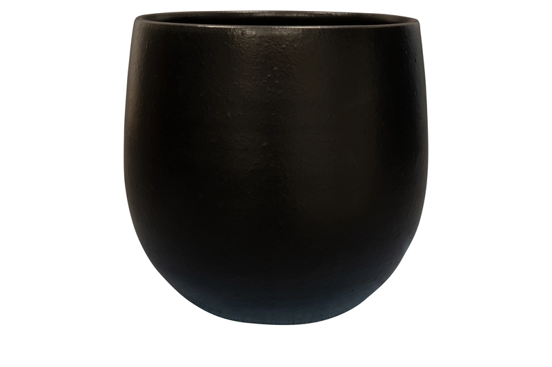 Pot isabel zwart d27h25cm - afbeelding 1