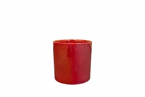 Pot jille d11h11cm rood