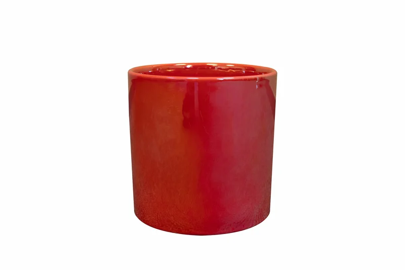 Pot jille d19h17cm rood