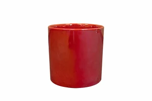 Pot jille d19h17cm rood