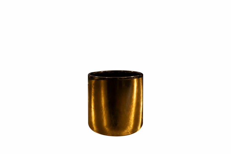 Pot jille d8h8cm goud