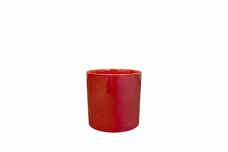Pot jille d8h8cm rood