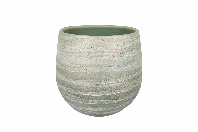 Pot joyce d26h26cm shiny olive - afbeelding 1