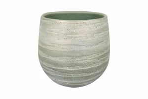 Pot joyce d31h28cm shiny olive - afbeelding 1