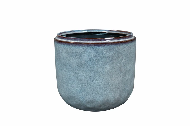 Pot mabel d21h17cm ijsblauw - afbeelding 1