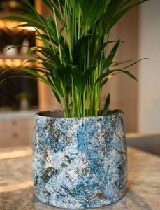 Pot masha d15h12cm kobalt - afbeelding 2