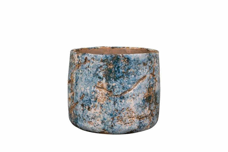 Pot masha d19h15cm kobalt - afbeelding 1