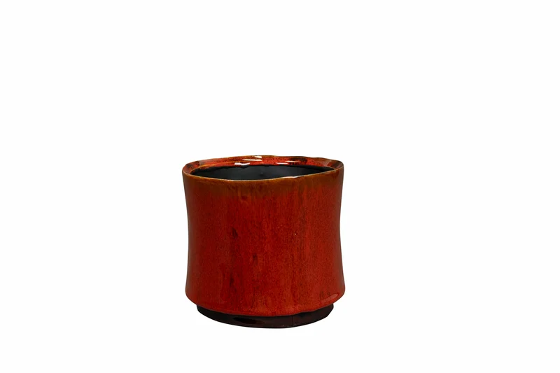 Pot nolan d14h12cm rood - afbeelding 1
