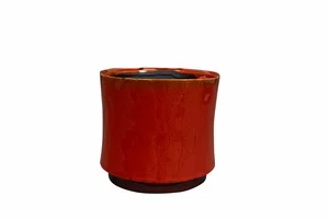 Pot nolan d19h17cm rood - afbeelding 1
