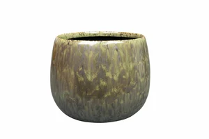 Pot odile d21h17cm groen