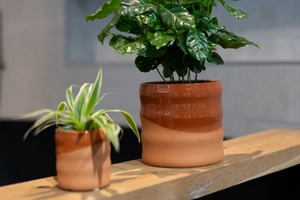 Pot odin 11h11cm rood/terra - afbeelding 2