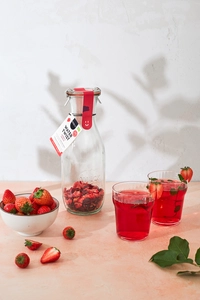 Watertwist Karaf Aardbei Hibiscus BIO - afbeelding 2