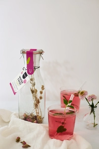 Watertwist Karaf Roos Bergthee Hibiscus - afbeelding 2