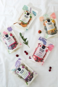 Watertwist Pouchbag Cranberry Kers Rozemarijn BIO